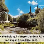 Pape - 300m2, 17 Betten - Mit Grossem Privatem Garten, Pool, Dart, Sauna-, Grill- Und Spielbereich - Ideal Fuer Familien Casa de Férias