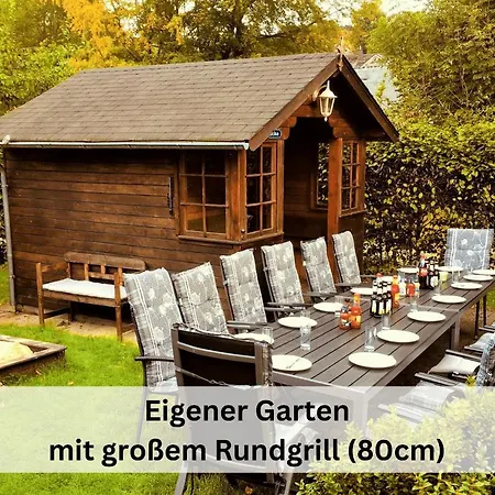 Pape - Grosses Familien- & Gruppenhaus Mit 17 Betten, Sauna, Spielbereiche, Garten Am Bach In Zentraler Lage In Σπίτι διακοπών *