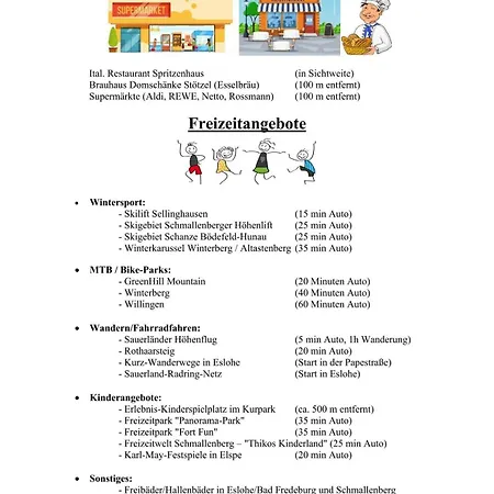 Pape - Grosses Familien- & Gruppenhaus Mit 17 Betten, Sauna, Spielbereiche, Garten Am Bach In Zentraler Lage In *