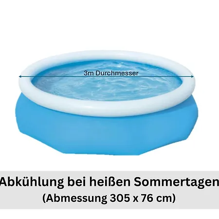Pape - Grosses Familien- & Gruppenhaus Mit 17 Betten, Sauna, Spielbereiche, Garten Am Bach In Zentraler Lage In * אסלוה