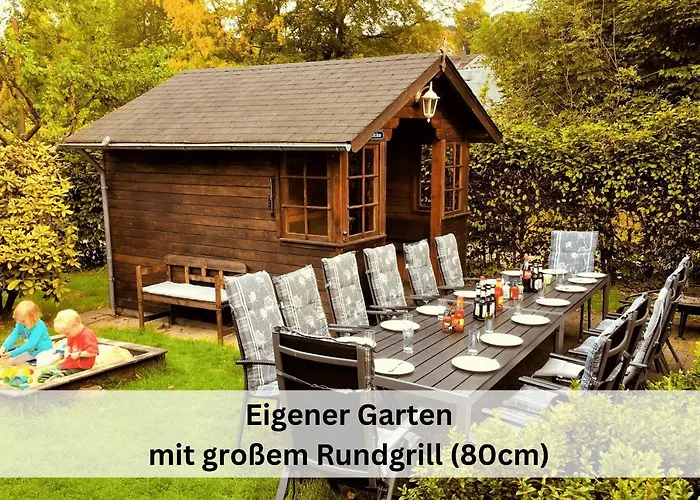 Komplettes Für Bis Zu 15 Personen Mit Großem Garten, Sauna-, Grill- Und Fitnessbereich Ferienhaus *