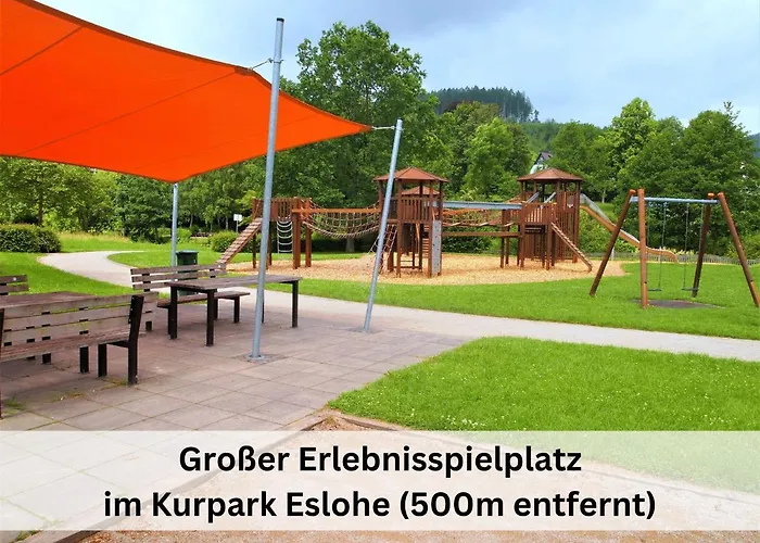 Pape - 300m2, 17 Betten - Mit Grossem Privatem Garten, Pool, Dart, Sauna-, Grill- Und Spielbereich - Ideal Fuer Familien Eslohe