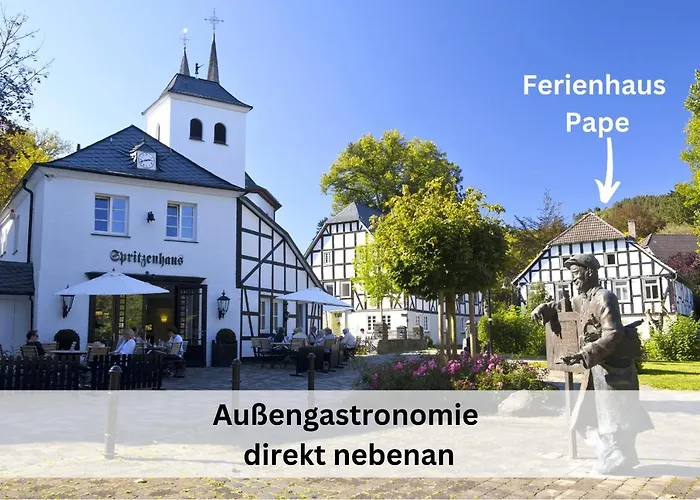 Komplettes Für Bis Zu 15 Personen Mit Großem Garten, Sauna-, Grill- Und Fitnessbereich Eslohe